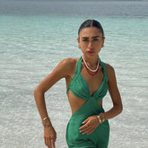 Robe dos nu découpée Dacota